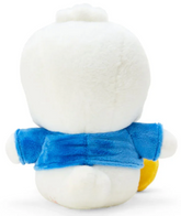 Sanrio's Lovable Lil' Classics Pekkle Plushie brings back the timeless charm of one of Sanrio's most beloved characters! With his classic and charming blue t-shirt and iconic  Pekkle aka Ahirunopekkle (phew! remember that mouthful?!) is ready to brighten up your day. 
This plushie captures all of his quirky and playful spirit, made with ultra-soft fabric that's perfect for snuggling or display. Whether you're a longtime fan or new to the world of Sanrio, this Pekkle plushie is a delightful additi